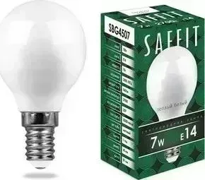 Лампа светодиодная FERON BG4507 55034 E14 7W 2700K матовая