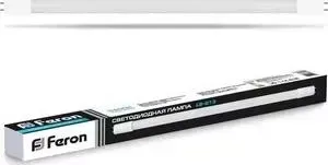 Лампа светодиодная FERON LB-213 25499 G13 10W 6400K Трубчатая Матовая