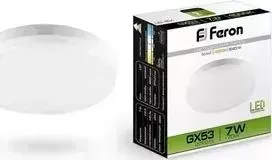 Лампа светодиодная FERON LB-451 25828 GX53 7W 4000K Таблетка Матовая