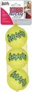 Игрушка KONG Air Squeaker Tennis Ball Medium "Теннисный мяч" средний 6см (в упаковке 3шт) для собак