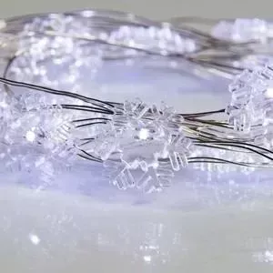 Гирлянда Neon-Night "Снежинки", 2м, 20 LED, белый
