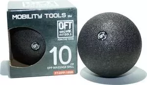 Мяч массажный Original FitTools одинарный 10 см черный: характеристики Original Fit Tools 10