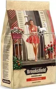 Сухой корм BROOKSFIELD Adult Cat Light/Sterilized Low Grain Chicken Rice низкозерновой с курицей и рисом для стерилизованных кошек 2кг (5651151): хара
