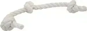 Игрушка Doglike Dental Knot White канатный грейфер 3 узла средний белый для собак средних пород (D-2354w)