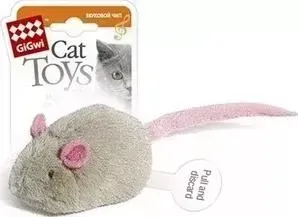 Игрушка GiGwi Cat Toys Sound Chip мышка со звуковым чипом для кошек (75040)