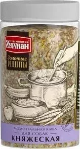 Каша Четвероногий гурман Золотые рецепты княжеская моментального приготовления для собак 300г