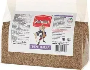Каша Четвероногий гурман Гречневая моментального приготовления для собак 400г