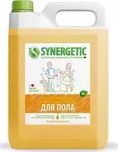 Средство Synergetic для мытья поверхностей (полы, стены и др.), универсальное, 5 л