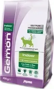Сухой корм Gemon Cat Indoor with Chicken and Rice с курицей и рисом для домашних кошек 400г