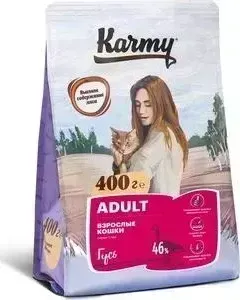 Сухой корм Karmy Adult Cat Гусь для взрослых кошек 400г