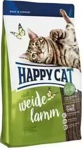 Сухой корм Happy Cat Adult Farm Lamb пастбищный ягненок для взрослых кошек 300г (70006/70007)