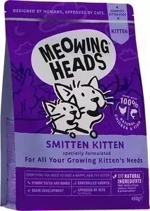 Сухой корм BARKING HEADS Kitten&s Delight For Kittens Young Cats with Chicken с курицей для котят и молодых кошек 1,5кг (2449/20582)