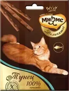 Лакомство Мнямс Деликатес тунец лакомые палочки 9 см для кошек 3х4г