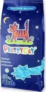 Наполнитель PrettyCat Кристаллы чистоты впитывающий премиум силикагель для кошек 10кг