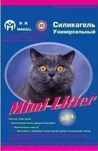 Наполнитель Mimi Litter Силикагель универсальный впитывающий для кошек 3.6 л (1.81 кг) (М-3620131)