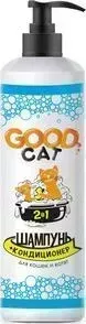 Шампунь Favorite -кондиционер GOOD CAT 2в1 для кошек и котят 250мл