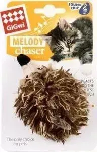 Игрушка GiGwi Melogy Chaser Sound Chip The Only Choice for Pets ёжик со звуковым чипом для кошек (75376)