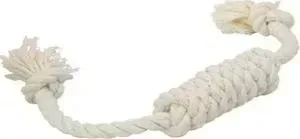 Игрушка Doglike Dental Knot White сарделька канатная большая белая для собак крупных пород (D-2362w)