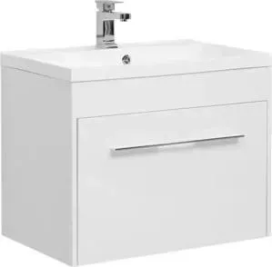 Тумба с раковиной AQUANET с Августа 75 белый (210028, 204118)