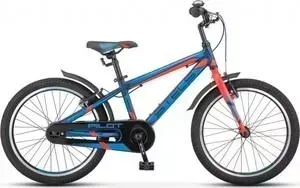 Велосипед STELS Pilot 250 Gent 20" V010 (2018) 11" Темно синий/неон красный