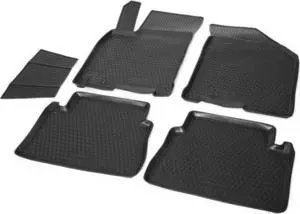 Коврики салона Rival и для Chevrolet Lacetti SD, HB, SW (2004-2013) / Daewoo Gentra II SD (2013-2015) / Ravon Gentra (2015-н.в.), без крепежа, 11301001: