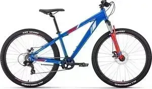 Велосипед FORWARD TORONTO 26 2.0 disc (рост 14") 2020, синий