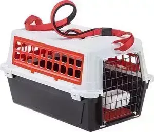 Переноска Ferplast ATLAS 10 TRENDY Plus красная для кошек и собак мелких пород (73027099)