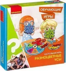 Настольная игра BONDIBON "РАЗНОЦВЕТНЫЕ УСЫ" (ВВ3154)