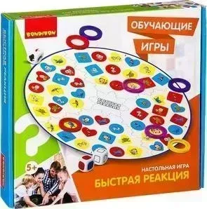 Обучающая игра BONDIBON "БЫСТРАЯ РЕАКЦИЯ" (ВВ2410 )