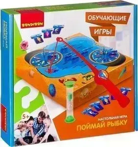 Обучающая игра BONDIBON "ПОЙМАЙ РЫБКУ" (ВВ2414 )