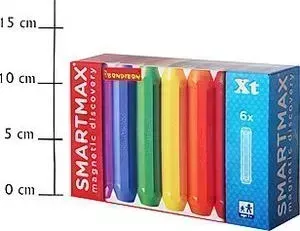 Магнитный конструктор BONDIBON SmartMax/ Дополнительный (Xt) набор: 6 длинных палочек (ВВ0875)