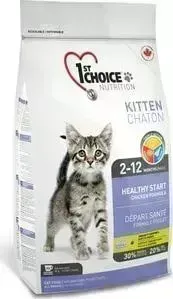 Сухой корм 1-ST CHOICE Kitten Healthy Start Chicken Formula с курицей для котят 5,44кг (102.1.203)