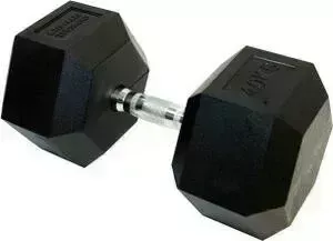 Гантель Original FitTools 40 кг гексагональная