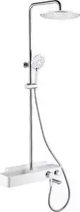 Душевая система WeltWasser DP 20321 WT с изливом, белая (10000000905)