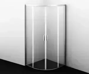 Душевой уголок Wasserkraft Lippe 80x80 профиль хром, стекло прозрачное (45S00)