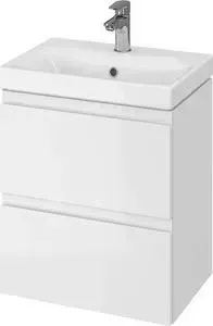Тумба под раковину CERSANIT Moduo Slim 50 белая (SB-SZ-MOD-MO50Sl/Wh)