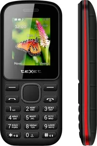Фото №1 Мобильный телефон TeXet TM-130 черный-красный