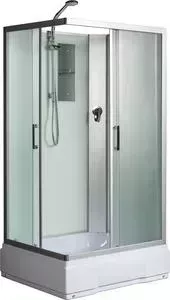 Душевая кабина RIVER Quadro 100/80/26 Б/К МТ 100х80х190 без крыши