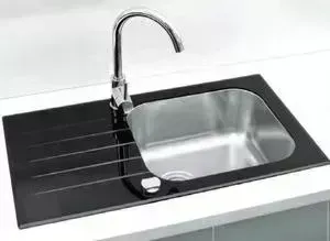 Мойка кухонная Alveus Vitro 20 черный (1114558)