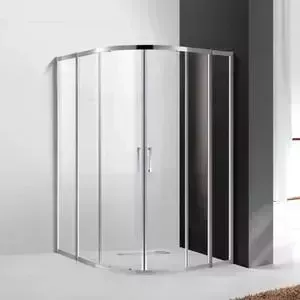 Душевой уголок CEZARES Molveno R-22 120x120 прозрачный, хром (MOLVENO-R-22-90+30-C-Cr-IV)