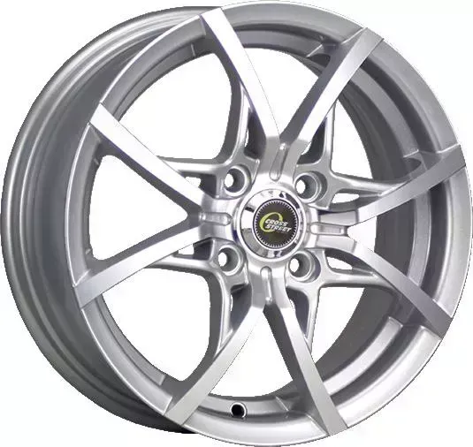 Диск автомобильный CROSS STREET Y5314 6.5X16/5X114.3 ET46 D67.1 BKF*(Дефект ЛКП)