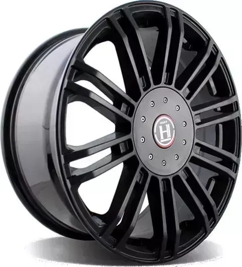 Диск автомобильный РаспродажаУценка Y-677 HARP 8.5X19/5X114.3 ET35 D72.6 GLOSS-BLACK*(Дефект ЛКП)