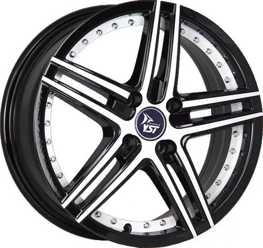 Диск автомобильный РаспродажаУценка X-1 YST 8X18/5X120 ET30 D72.6 B+W+WSI*(Дефект ЛКП)