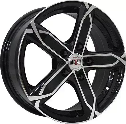 Диск автомобильный РаспродажаУценка M19 ALCASTA 6.5X16/5X114.3 ET50 D66.1 BKF*(Дефект ЛКП)