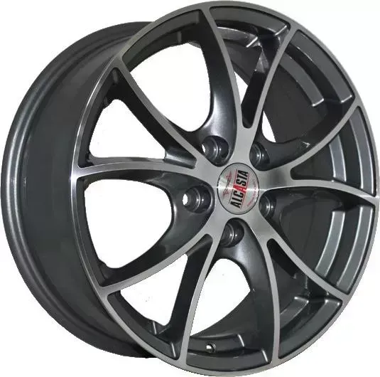 Диск автомобильный РаспродажаУценка M07 ALCASTA 6.5X16/5X112 ET46 D57.1 BKF*(Дефект ЛКП)