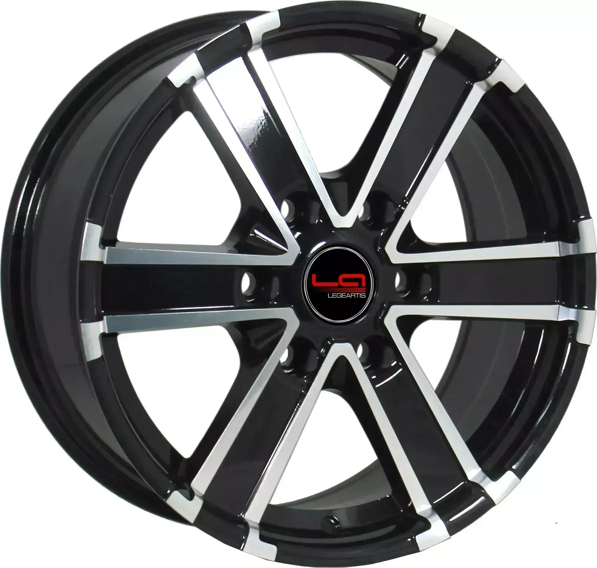 Диск автомобильный РаспродажаУценка SH636 NZ 7.5X17/6X139.7 ET38 D100.1 BKF*(Дефект литья)
