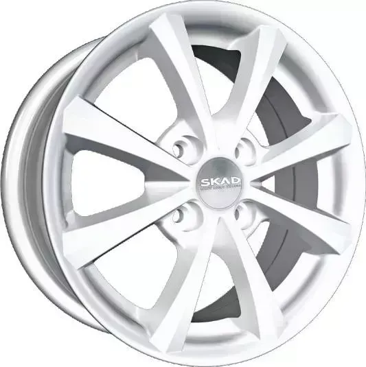 Диск автомобильный СКАД Каллисто 13 5.5X13/4X100 ET35 D67.1 белый