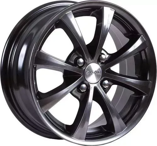 Диск автомобильный СКАД Каллисто 5.5X13/4X100 ET35 D67.1 Графит