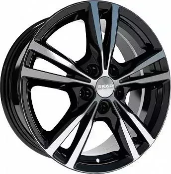 Диск автомобильный СКАД Мельбурн МЕЛЬБУРН 7X17/5X114.3 ET45 D66.1 Черный-бархат