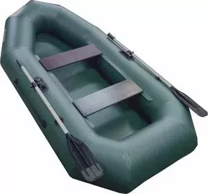 Надувная лодка Leader Компакт-255 (зеленая)